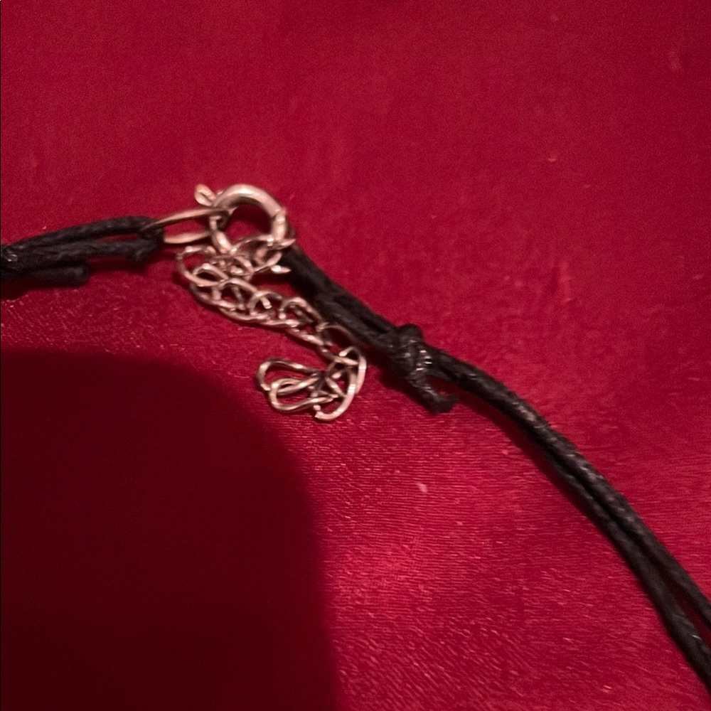 Fashion Jewelry Blue and Black Necklace with Turquoise Accents - Picture 5 of 5